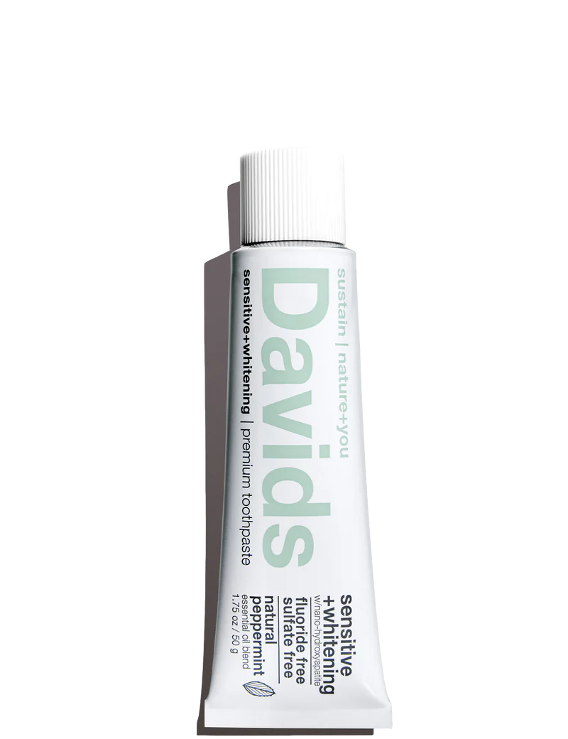 Davids Natural Toothpaste Sensitive and Whitening 5.25oz