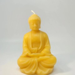 Buddha Beeswax Candle